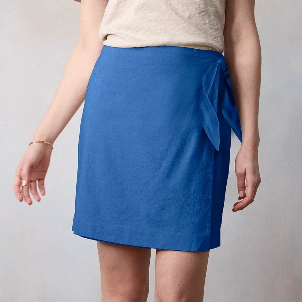 NWT Lauren Conrad Sarong Wrap Mini Skirt Size: PS